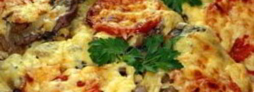 свинина в духовке с грибами. Шаг 4