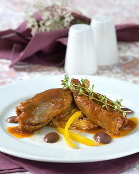 Свиные ребра в цитрусовом маринаде