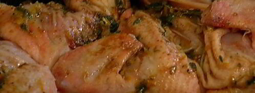 цыплята, запеченные с апельсинами и орегано. Шаг 6