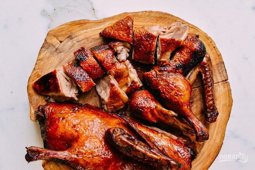 Рецепт утка в пряной глазури