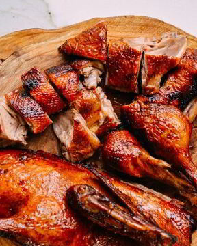 Утка в пряной глазури