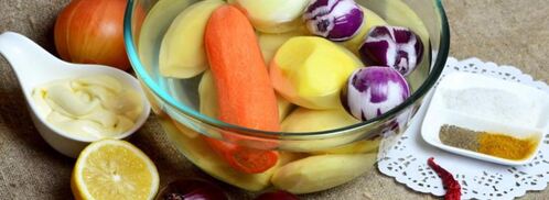 запеченная курица с овощами. Шаг 2