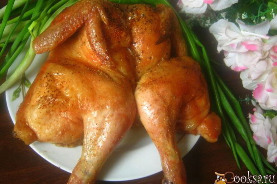 Рецепт запеченная курица золотая