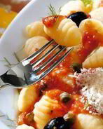 Ньокки с кремом из паприки и фенхеля