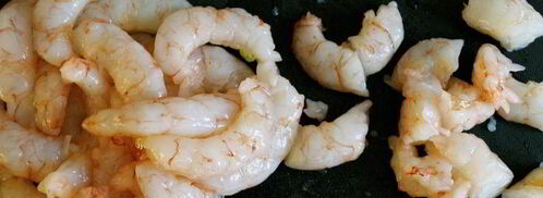 ньокки с креветками и спаржей. Шаг 4