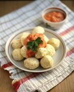 Ньокки с соусом из запеченного перца