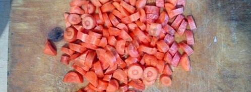 овощи в рукаве в духовке гарнир праздничный. Шаг 2