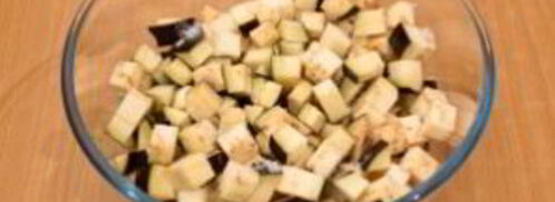 баклажаны под соусом бешамель. Шаг 2