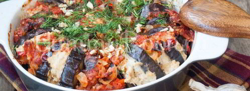 баклажаны с фаршем по-турецки. Шаг 7