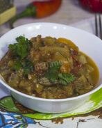 Баклажаны с перцем и помидорами быстро и просто