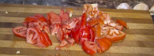 баклажаны с перцем и помидорами быстро и просто. Шаг 7