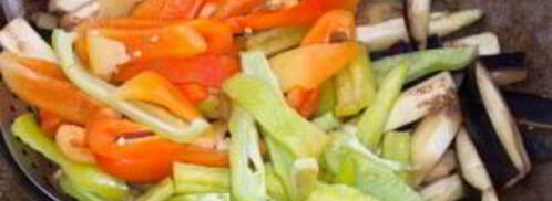 баклажаны в казане с мясом. Шаг 6