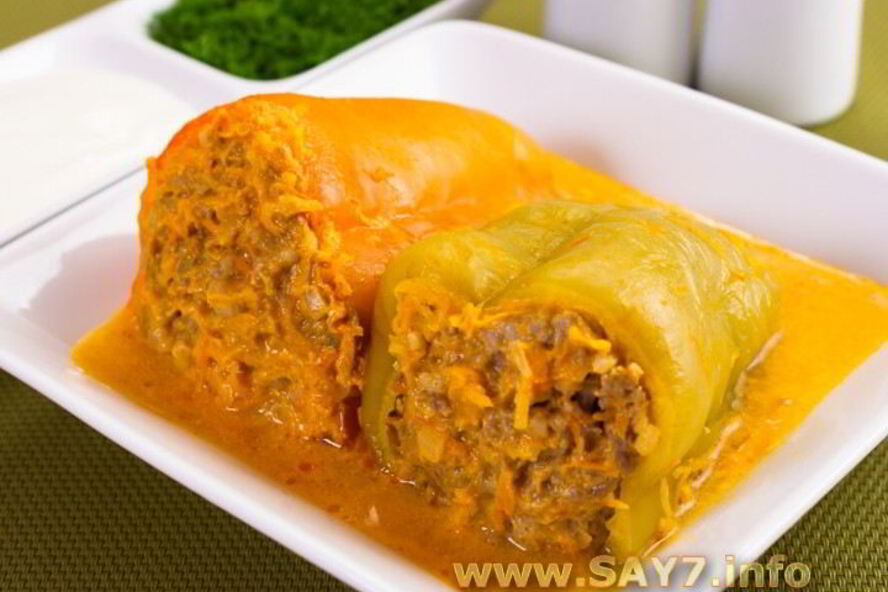 Рецепт фаршированный перец