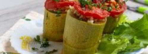 фаршированные кабачки по-турецки. Шаг 10