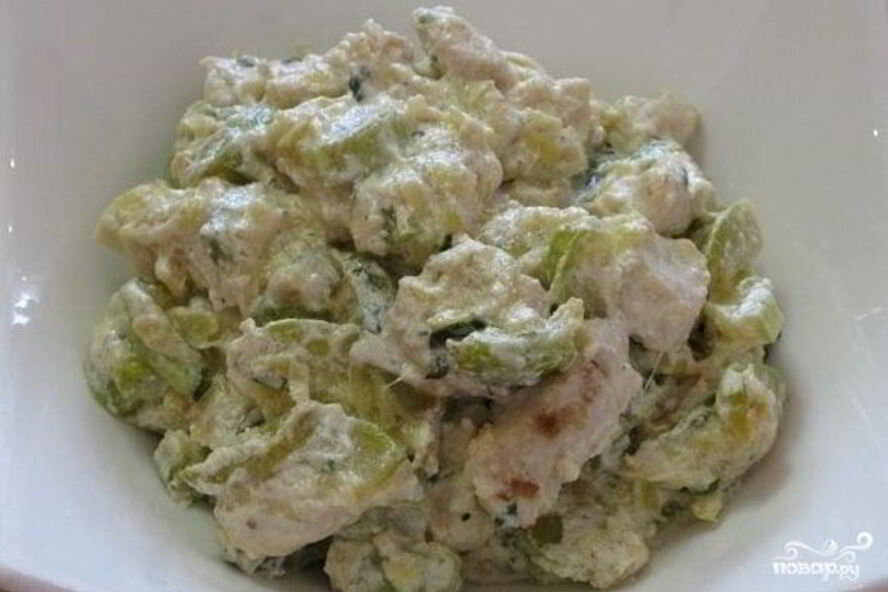 Рецепт кабачки тушеные с мясом