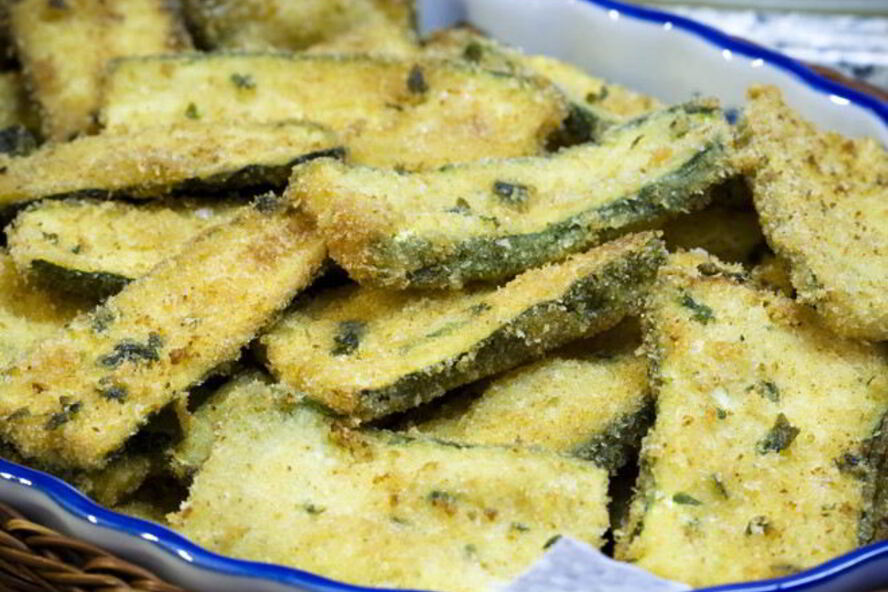 Рецепт кабачки в кляре