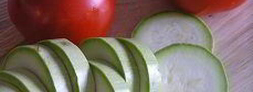 кабачки, запеченные с помидорами и стручковой фасолью. Шаг 6