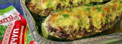 кабачок, фаршированный мясом и рисом. Шаг 10