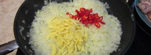 карри бириани — запеченный карри с рисом и вкуснейшей корочкой. Шаг 7