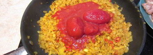 карри бириани — запеченный карри с рисом и вкуснейшей корочкой. Шаг 9