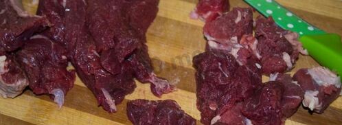 картошка тушеная с говядиной в мультиварке. Шаг 5