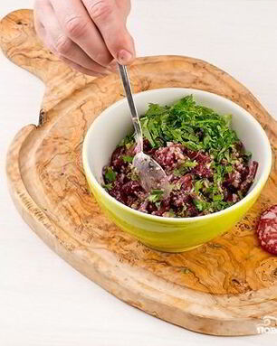 Лобио из консервированной красной фасоли