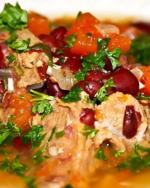 Лобио мясное