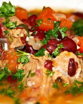 Лобио мясное