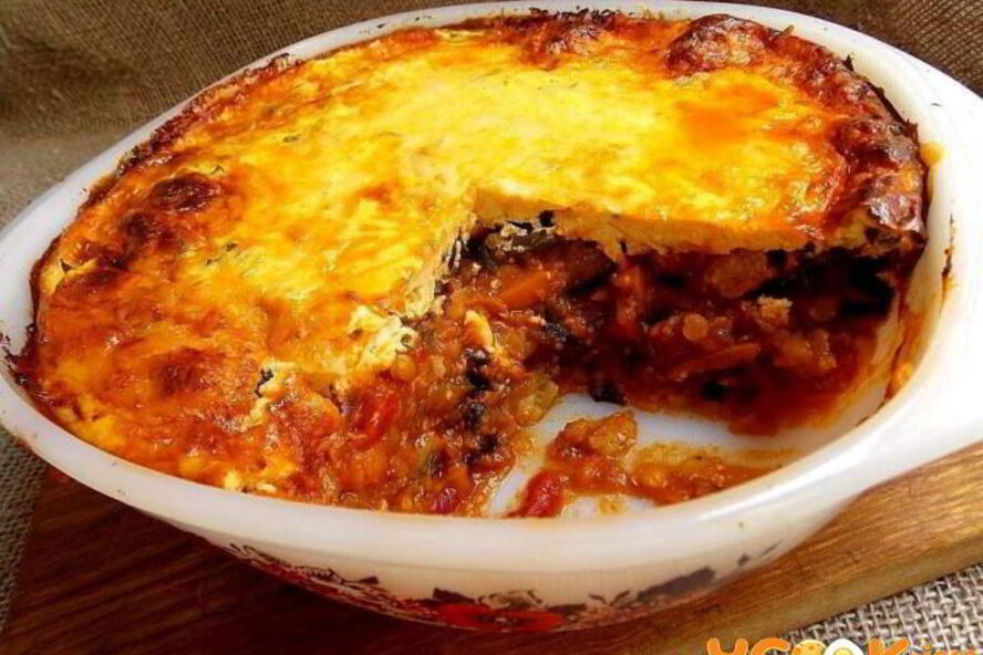 Рецепт мусака овощная