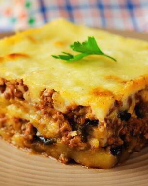 Мусака с бараньим фаршем
