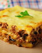 Мусака с бараньим фаршем