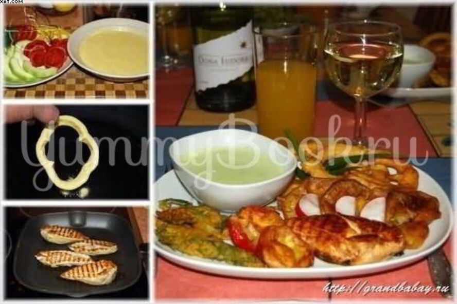 Рецепт овощи в кляре