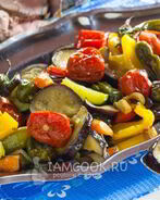 Овощи, запеченные в фольге