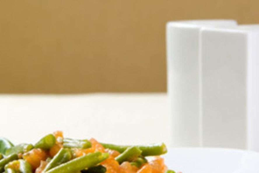 Рецепт помидоры и фасоль с пряностями