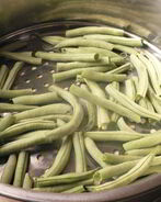 Стручковая фасоль на пару