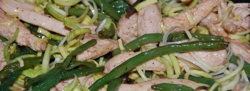 стручковая фасоль под сливочным соусом. Шаг 5