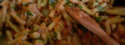 стручковая фасоль с перцами. Шаг 7