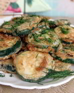 Цукини жаренные в яйце с паприкой