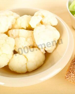 Цветная капуста в пароварке