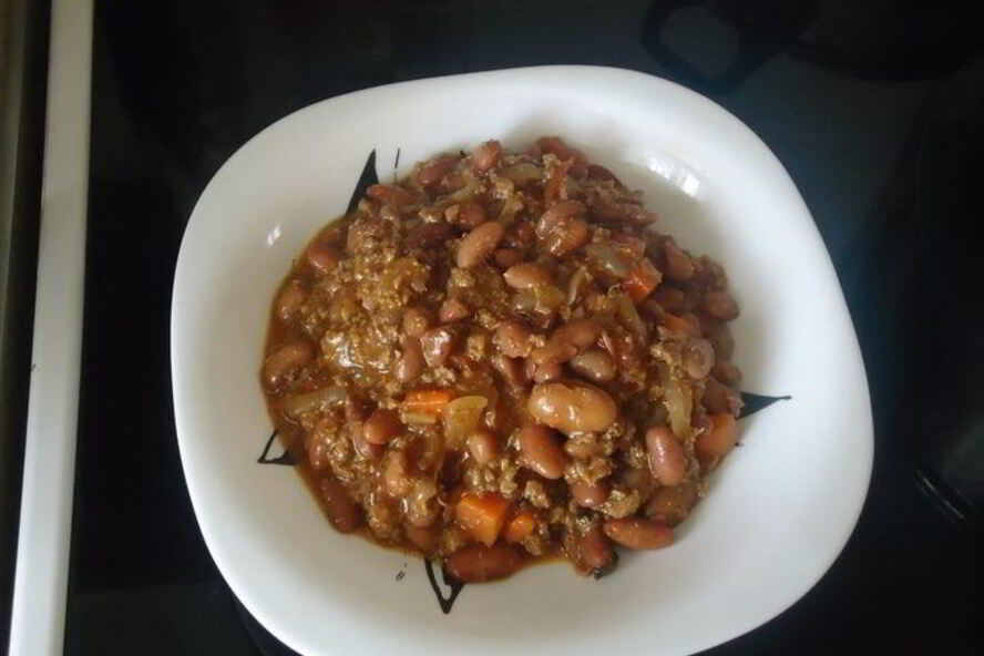 Рецепт тушеная фасоль