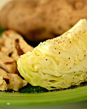 Тушеная капуста на гриле