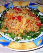 Тушеная капуста с фаршем