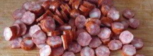 тушеная капуста с колбасками. Шаг 2