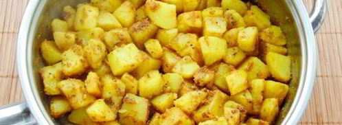 тушеная картошка по-бомбейски. Шаг 10