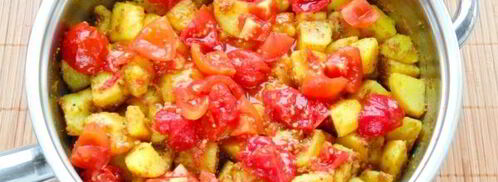 тушеная картошка по-бомбейски. Шаг 11