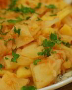 Тушеная кислая капуста с картошкой