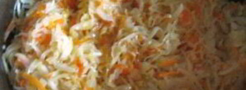 тушеная кислая капуста с картошкой. Шаг 5