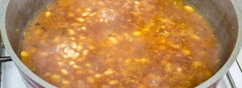 тушеная соя. Шаг 6