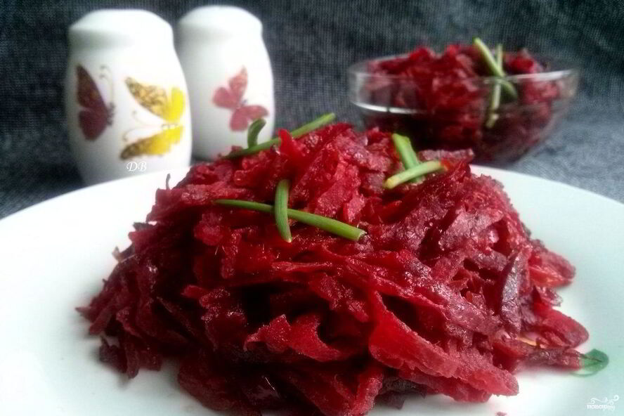 Рецепт тушеная свекла