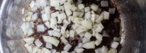 тушенная картошка с мясом в скороварке. Шаг 2